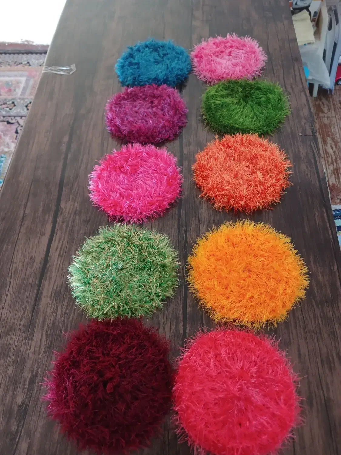 اسکاج رنگارنگ|لوازم نظافت|مسجد سلیمان, |دیوار