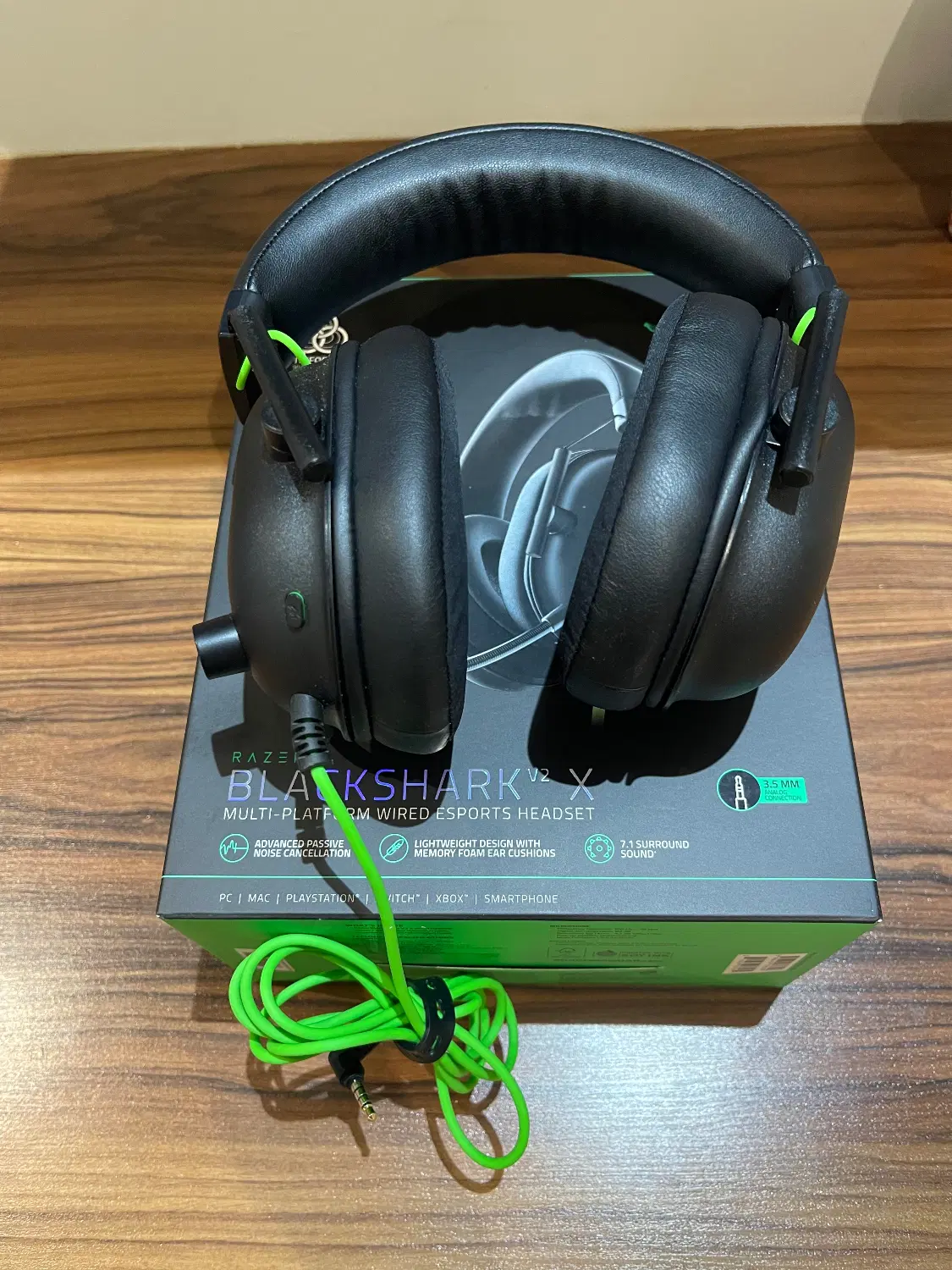 Headset razer blackshark v2x|قطعات و لوازم جانبی رایانه|رشت, سعدی (تختی)|دیوار