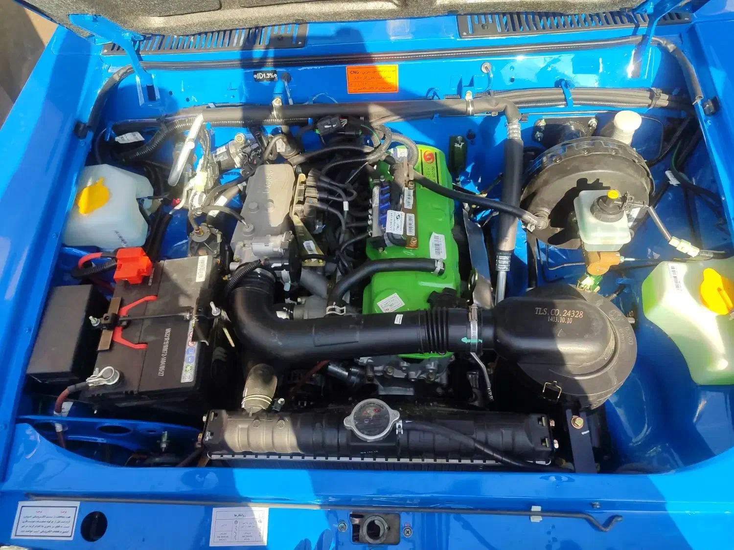 نیسان آبی دوگانه سوز آپشنال|خودرو سواری و وانت|کرج, فاز ۳ گوهردشت|دیوار