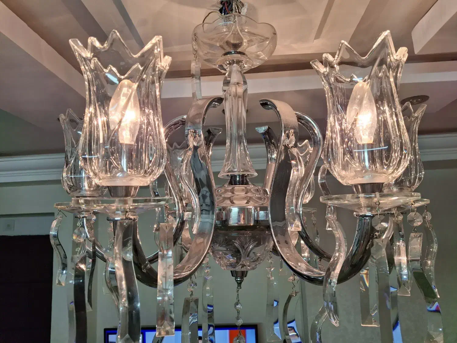 لوستر|لوستر و چراغ آویز|اصفهان, کوجان|دیوار