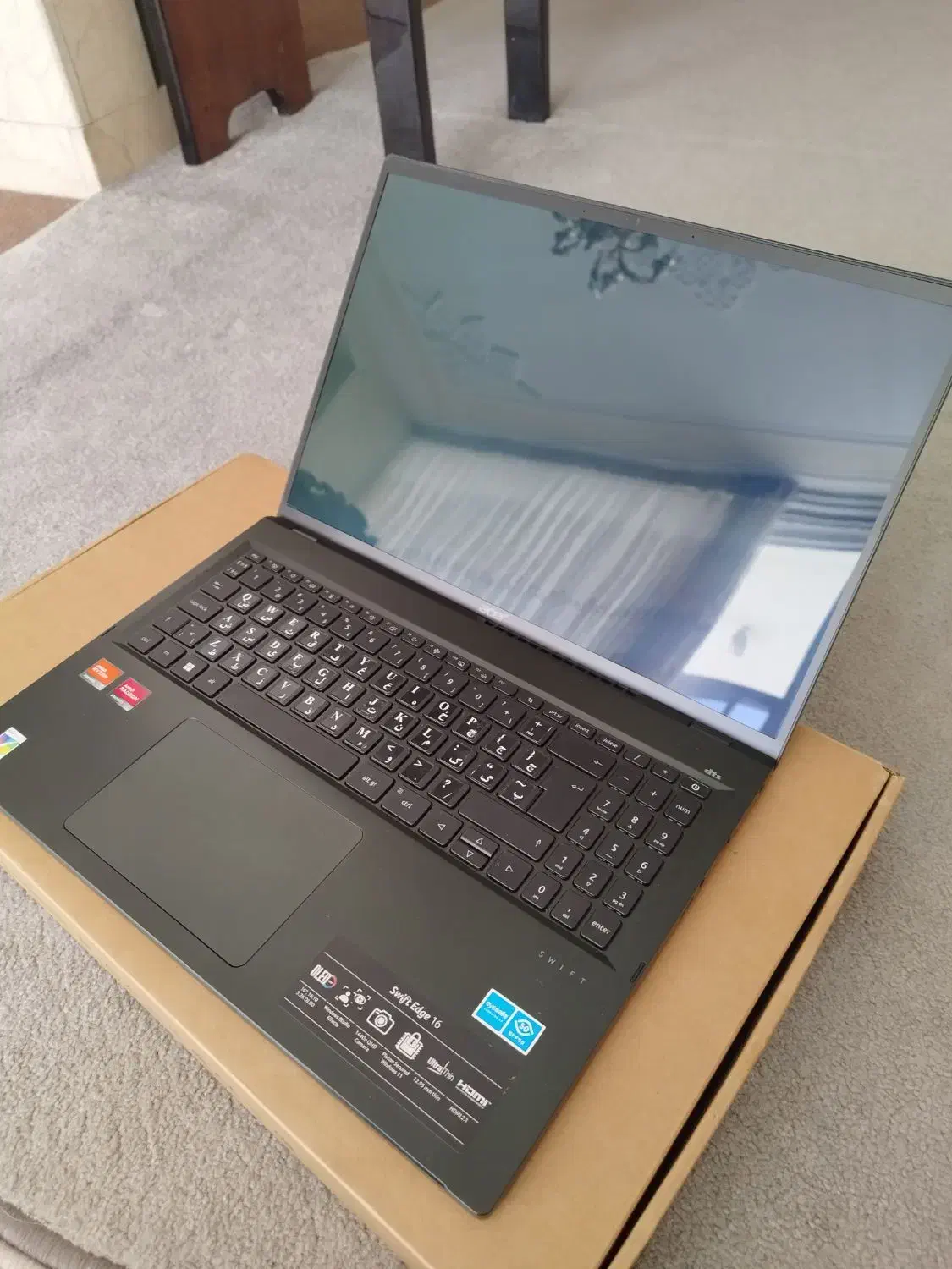 لپتاپ acer swift edge 16|رایانه همراه|اصفهان, سلطان‌آباد|دیوار