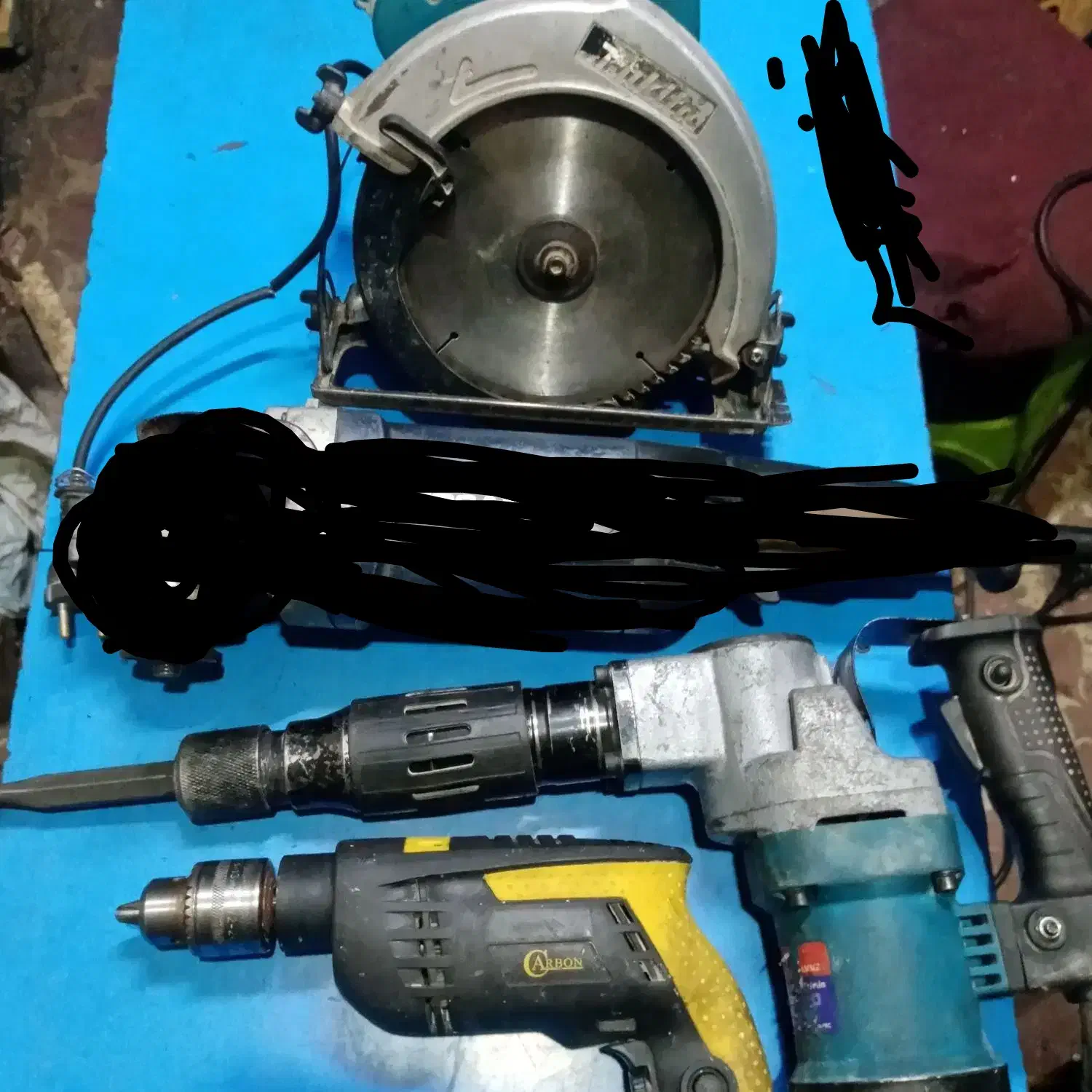 اره گرد بر ماکیتا فرز متوسط لکا بتن کن PM|ابزارآلات|تبریز, |دیوار