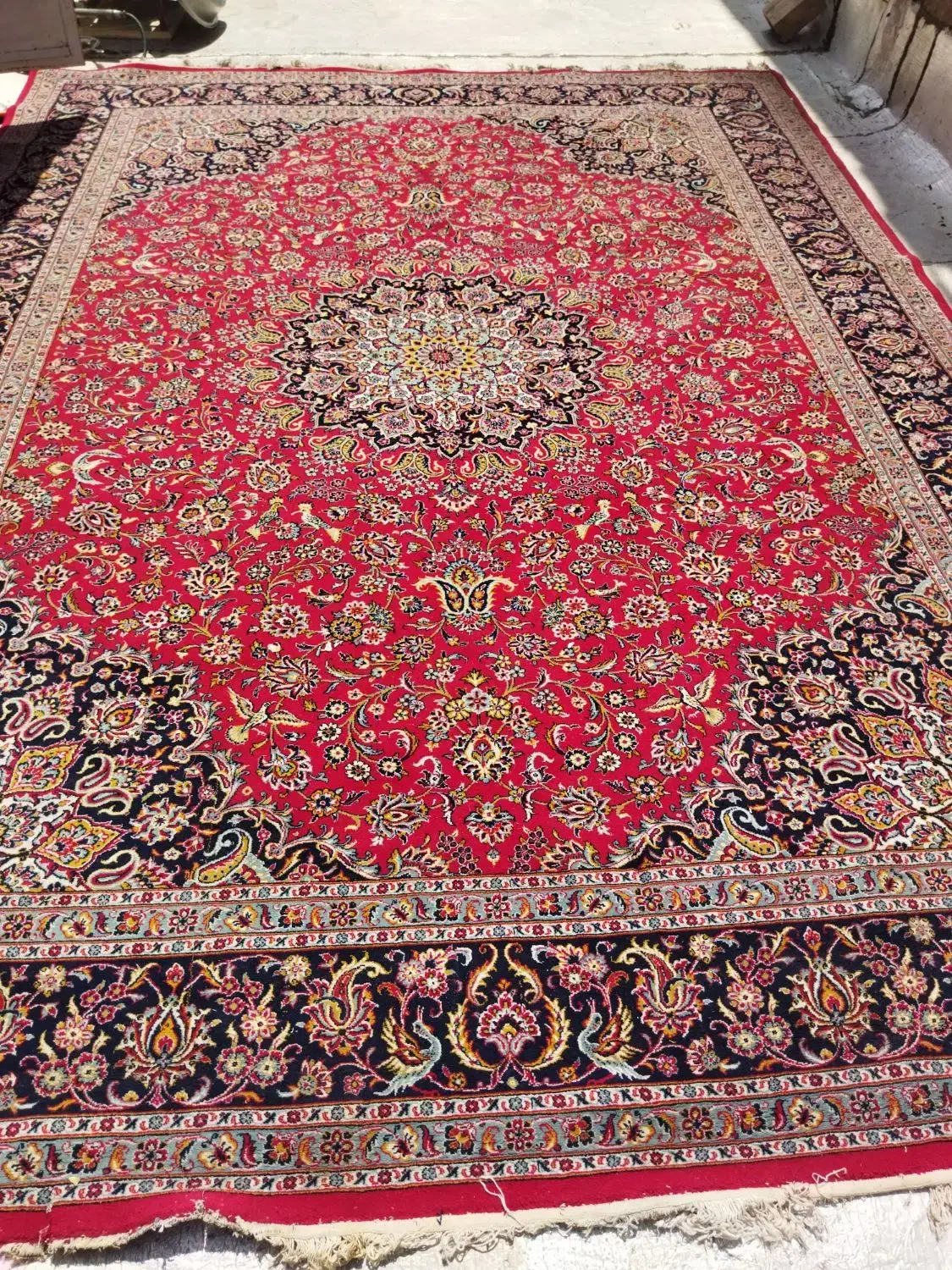 فرش ماشینی 12 متری|فرش|گلستان (تهران), |دیوار