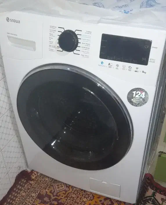 ماشین لباسشویی اکتا پلاس ۹ کیلویی تمام هوشمند|ماشین لباسشویی و خشککن لباس|خمین, |دیوار