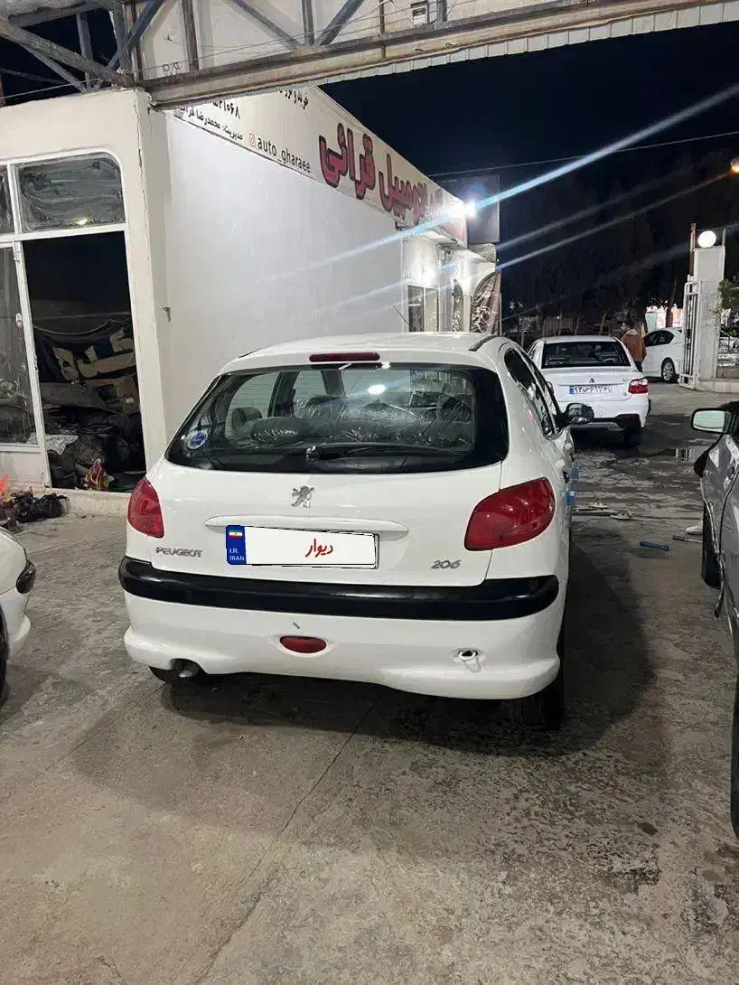 ۲۰۶ تیپ ۵ کم کار نونو|خودرو سواری و وانت|کاشان, فاز ۲ ناجی آباد|دیوار