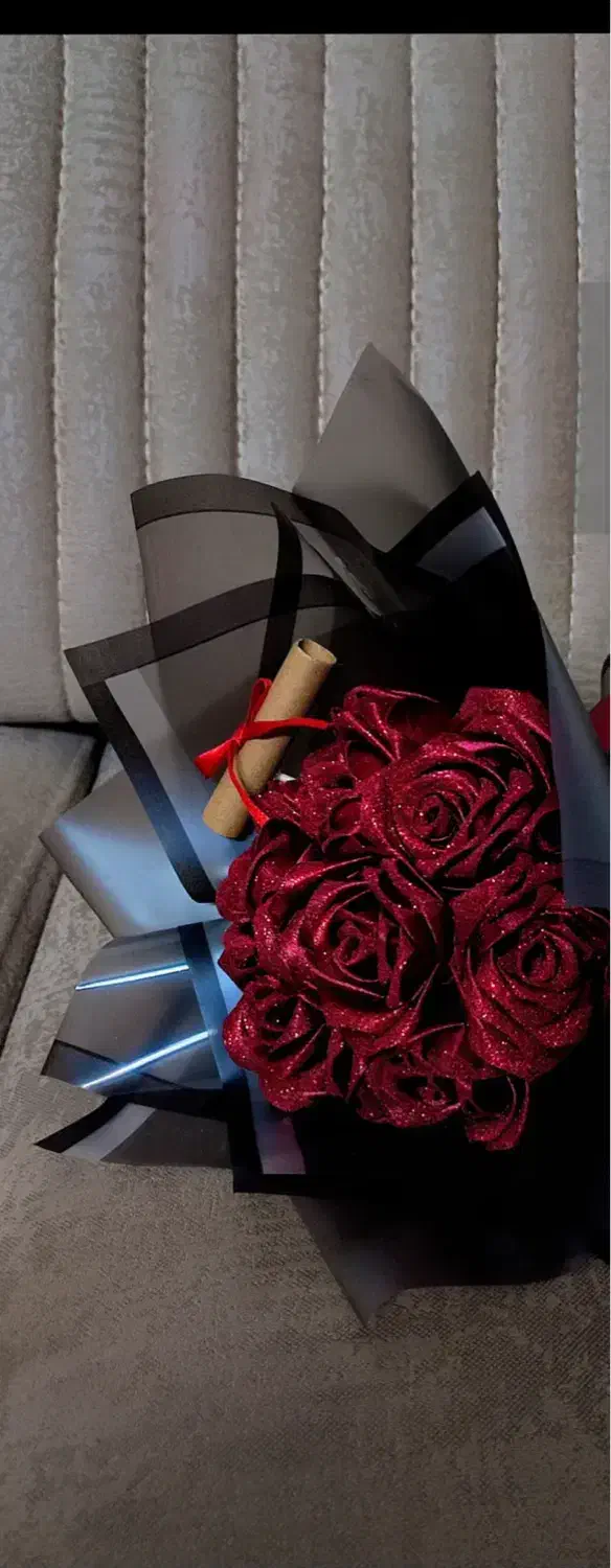 گل ربانی شاین دار|گل مصنوعی|سقز, |دیوار