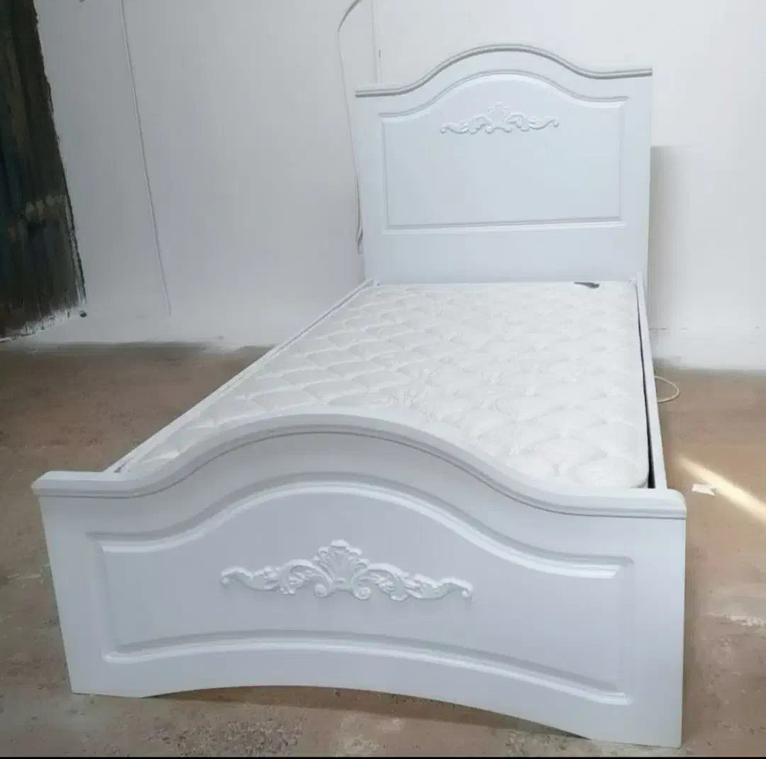 تخت تک نفره جدید مدل کلاسیک به قیمت تولید|تخت و سرویس خواب|پارس‌آباد, |دیوار