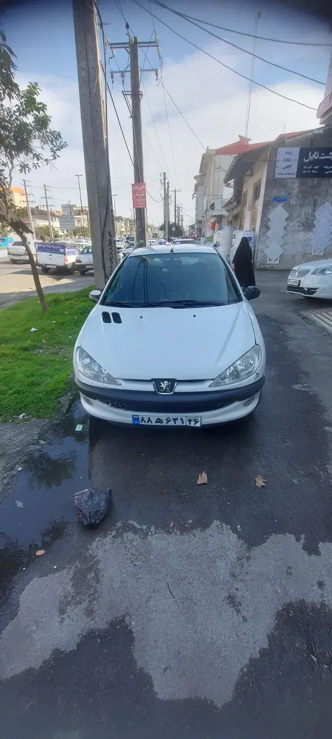 206 تیپ ۲ مدل ۸۹|خودرو سواری و وانت|رشت, استقامت ۱|دیوار