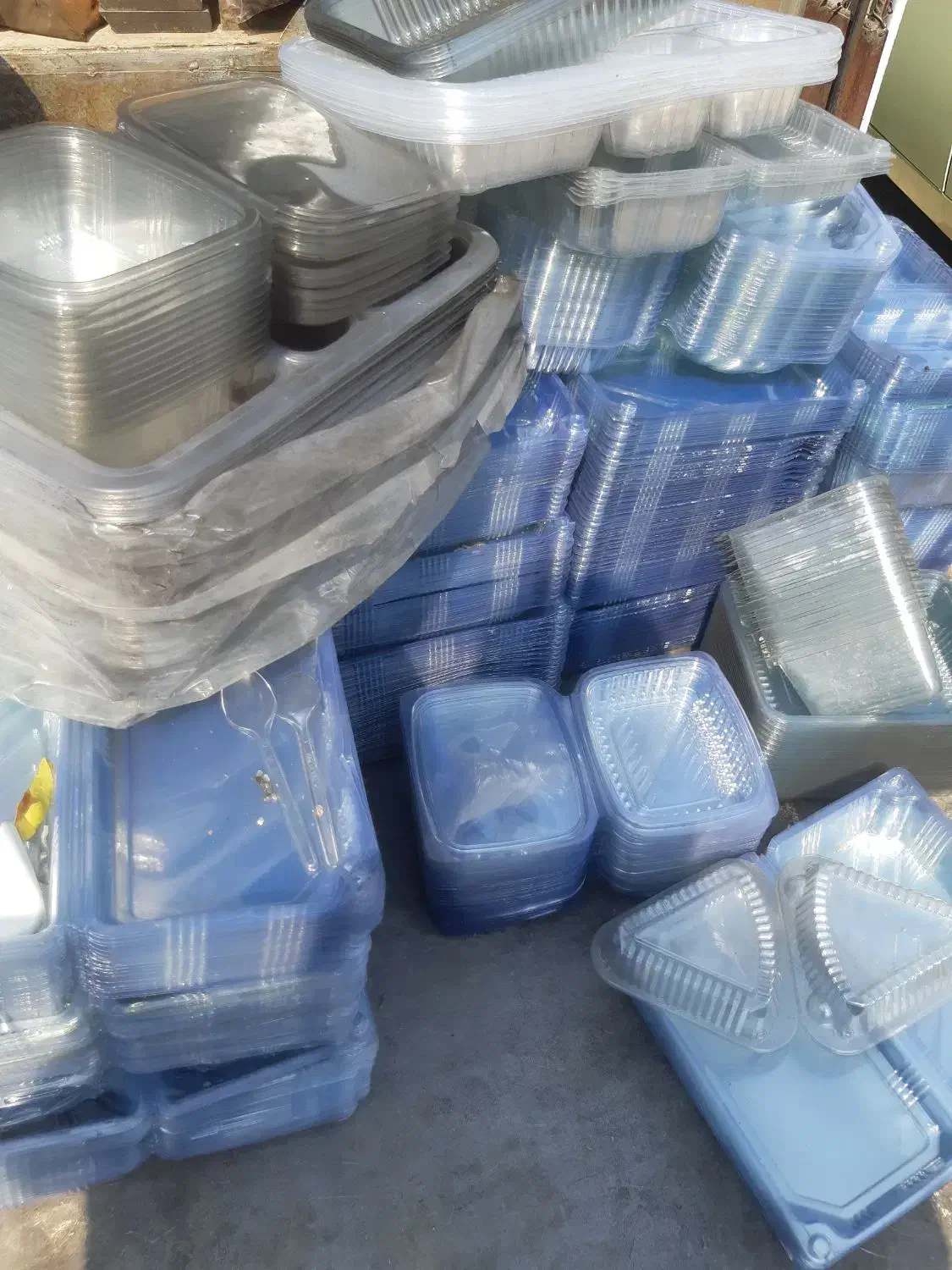 ظروف یک بارمصرف|ظروف نگهدارنده، پلاستیکی، یکبارمصرف|نورآباد ممسنی, |دیوار