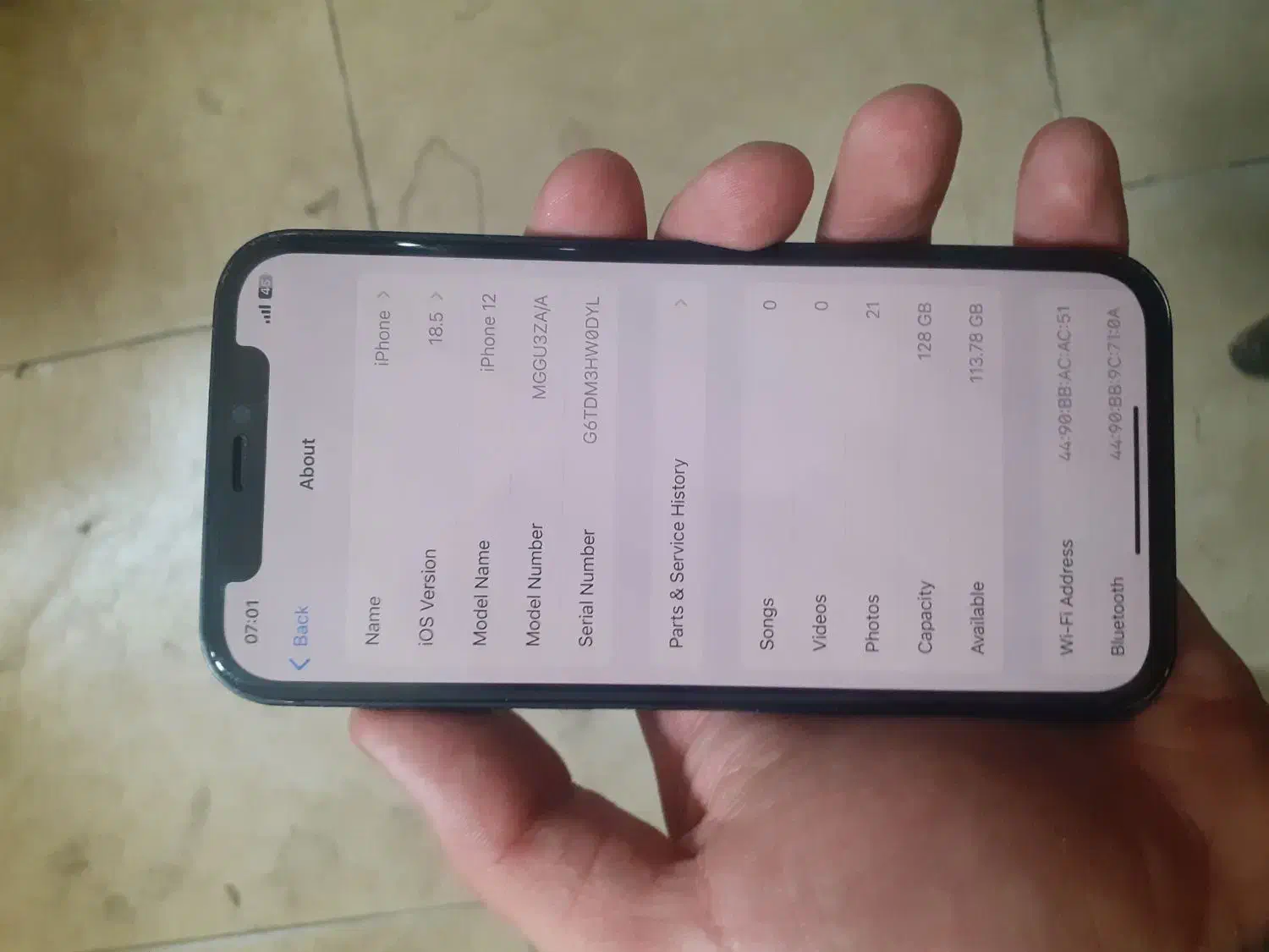 iPhone 12 zad normal|موبایل|گلستان (تهران), |دیوار