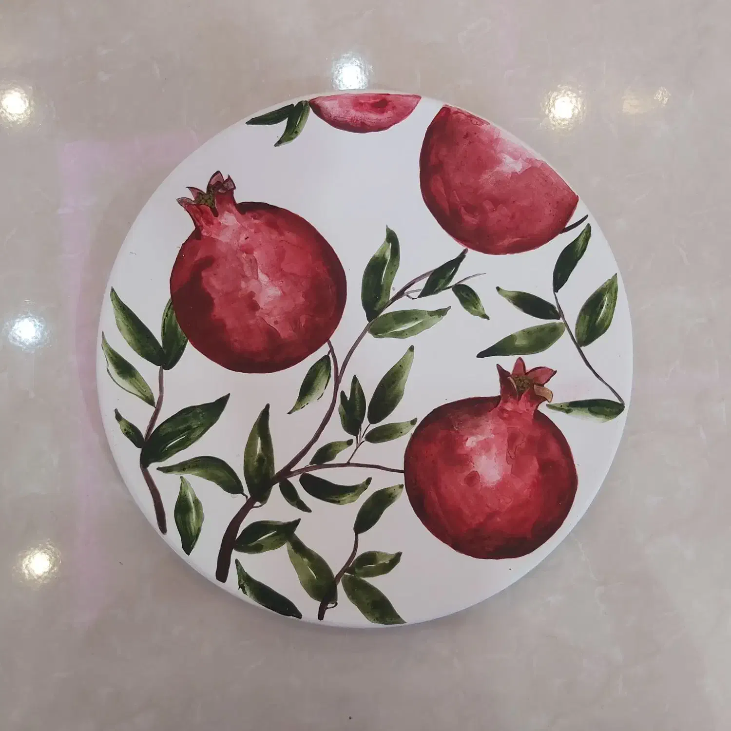 بشقاب نقاشی دیوارکوب|صنایع دستی و سایر لوازم تزئینی|شیراز, نصر|دیوار