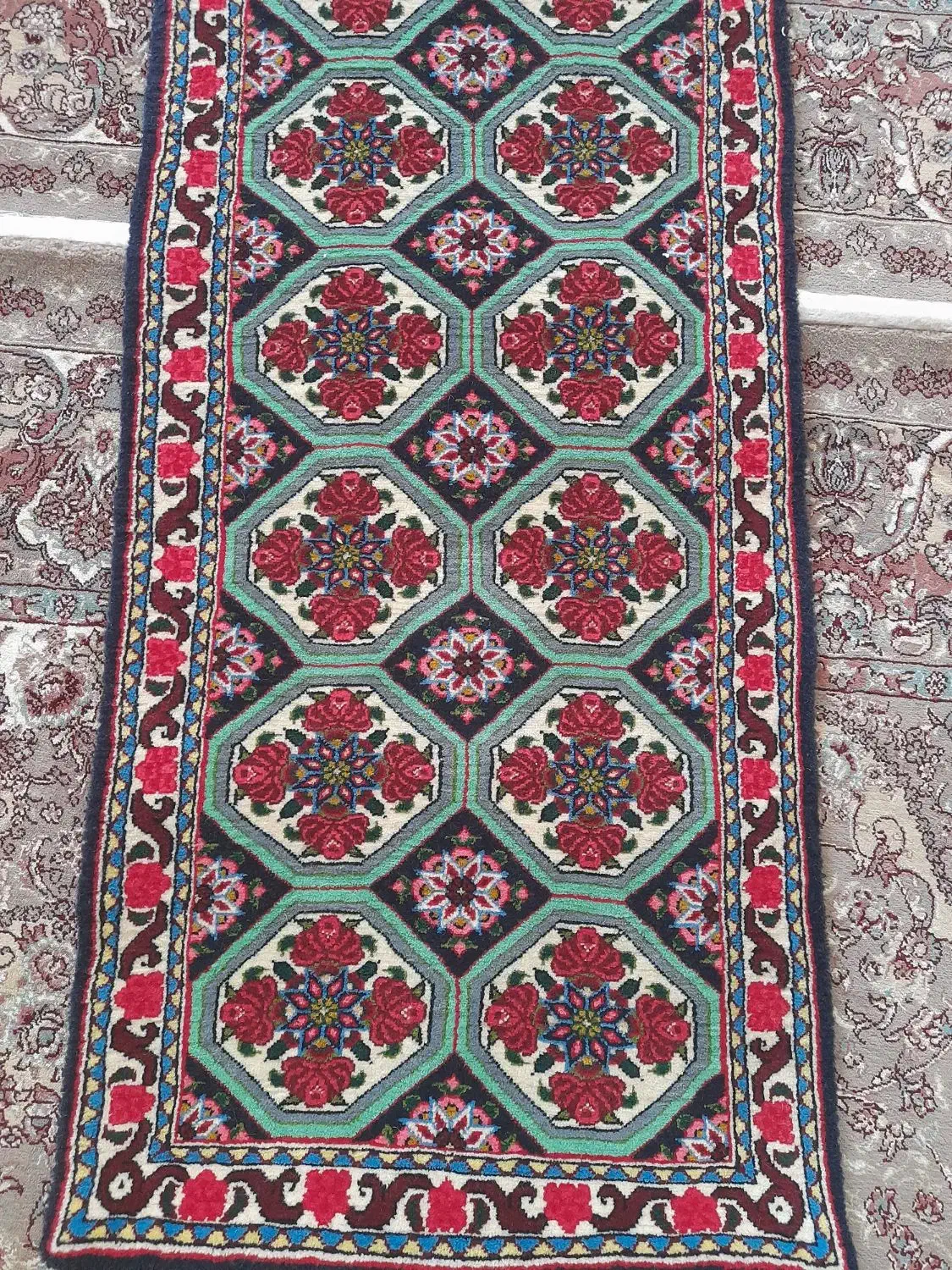 قالیچه دستباف|فرش|دهگلان, |دیوار