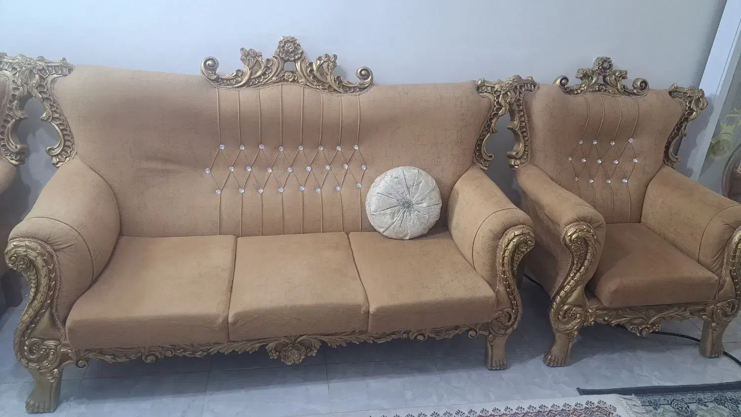 مبل هفت نفر|مبلمان خانگی و میز عسلی|کرج, حیدرآباد|دیوار