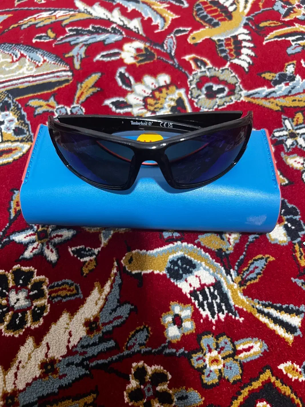 عینک آفتابی ورزشی با لنز آینه‌ای آبی|زیورآلات و اکسسوری|شیراز, جوادیه|دیوار