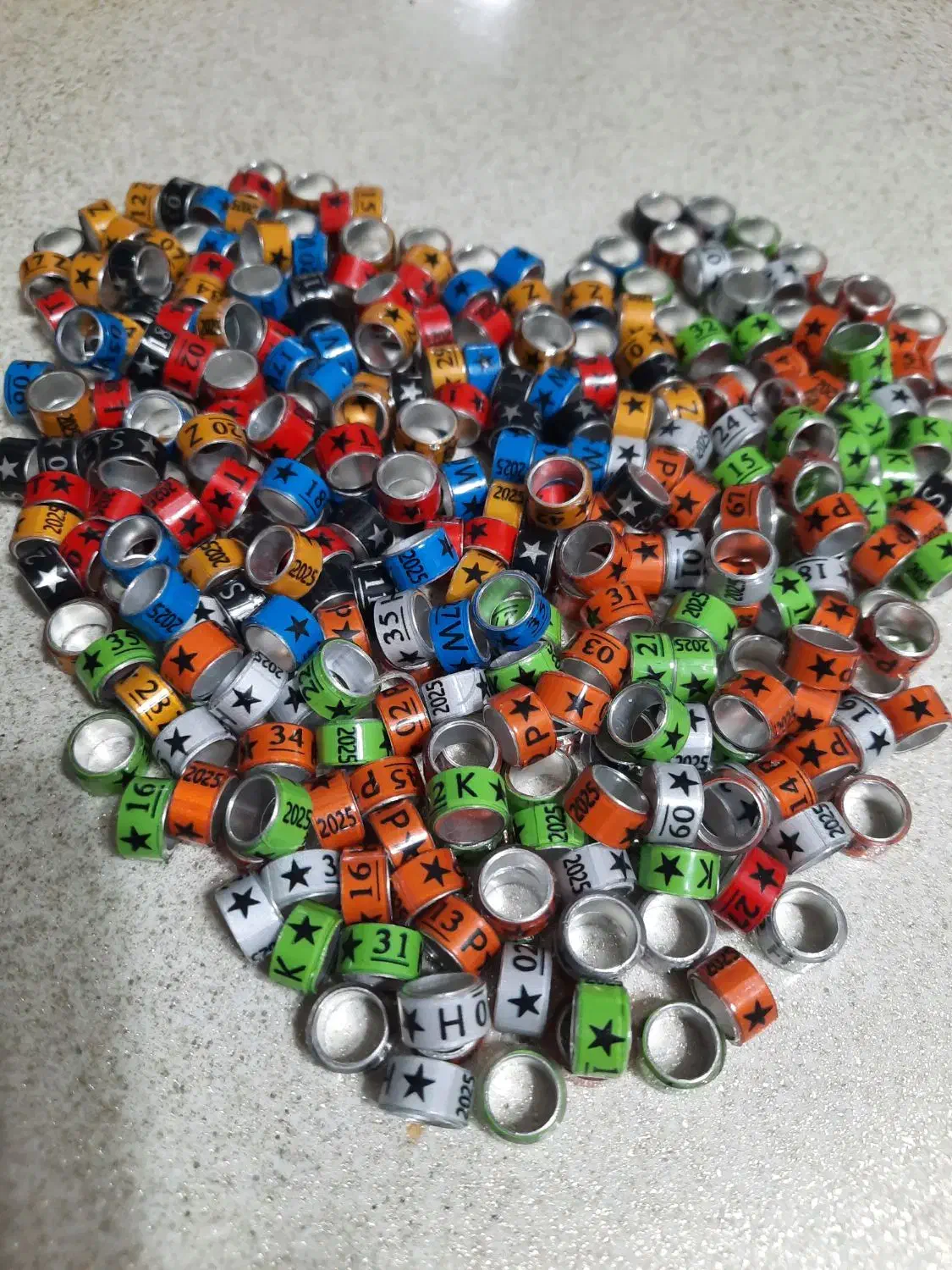 حلقه و پلاک کبوترقم زحمتکش|لوازم جانبی حیوانات|تهران, باشگاه نفت|دیوار