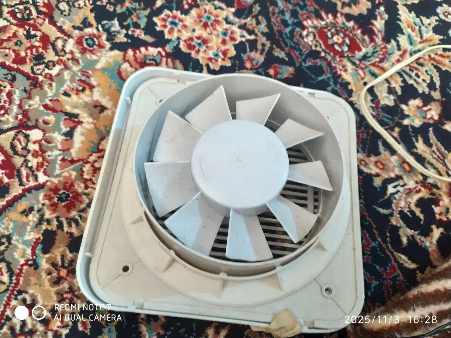 هواکش خانگی|پنکه و تصفیه‌کنندهٔ هوا|پرند, فاز ۶|دیوار