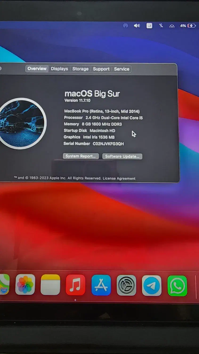 Macbook Pro mid 2014|رایانه همراه|شیراز, ارم|دیوار
