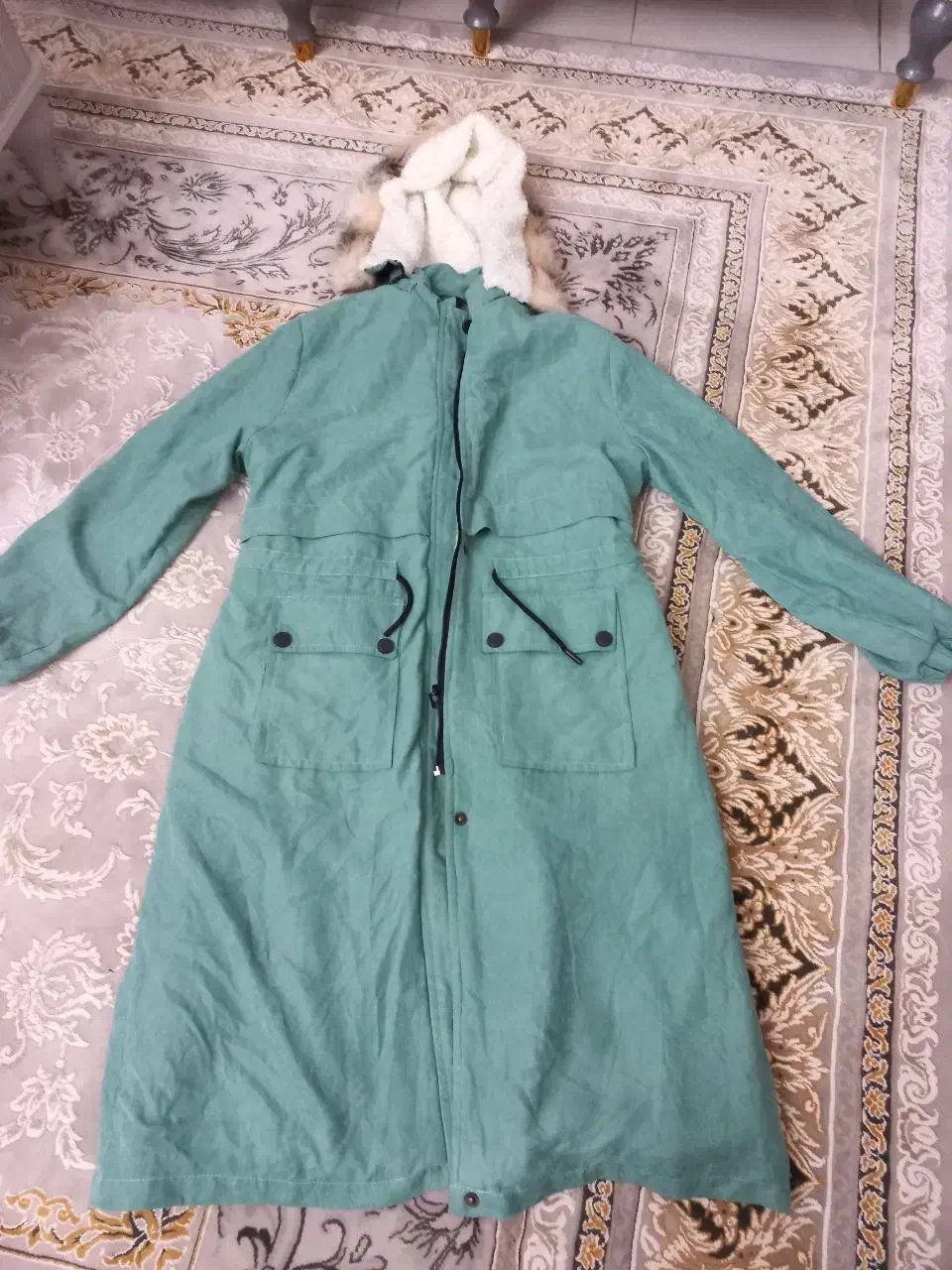 کاپشن نوی نو سایز۴۲ تا ۴۸ اصلا استفاده نشده|لباس|فردیس, قریشی|دیوار