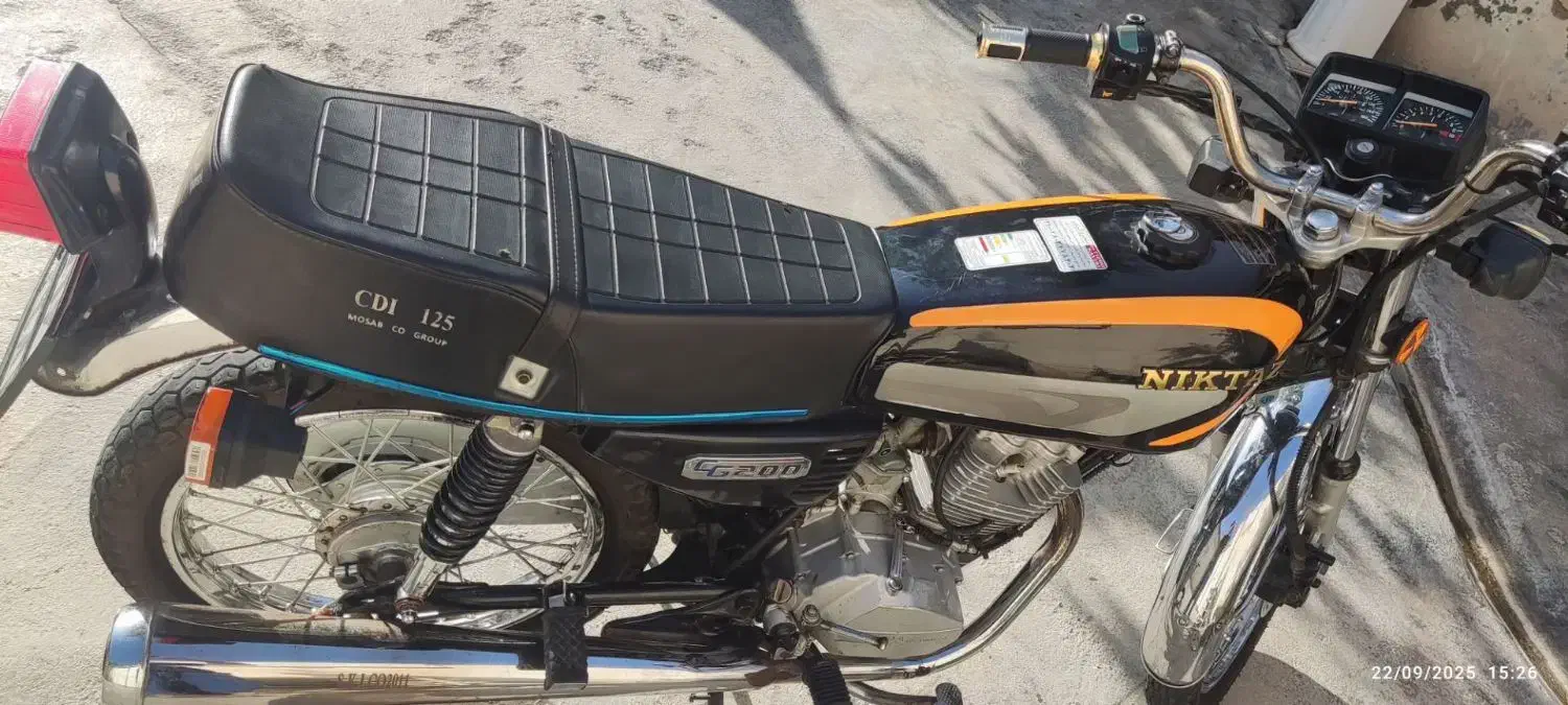 موتور هندا ۲۰۰|موتورسیکلت|گلبهار, شهر جدید گلبهار|دیوار