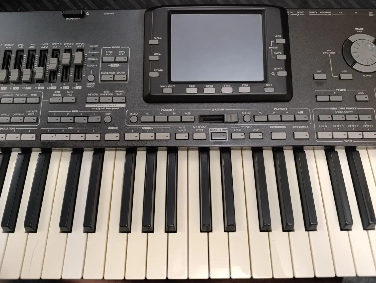 ارگ pa3x و باند اکتیو دایناپرو|پیانو، کیبورد، آکاردئون|اردبیل, |دیوار