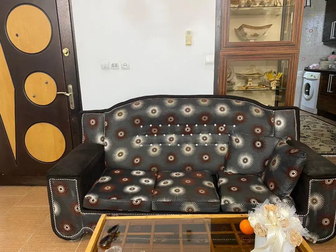 مبل ۷ نفره|مبلمان خانگی و میز عسلی|قائم‌شهر, |دیوار