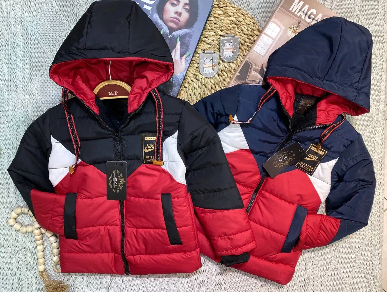 عمده - کاپشن و پالتو استربرره ای پسر|کفش و لباس بچه|کرمانشاه, |دیوار