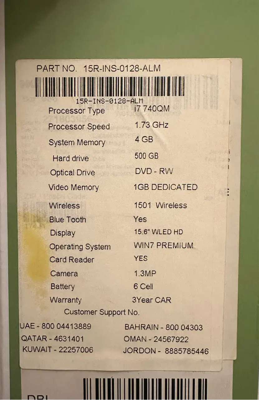 dell inspiron 5010|رایانه همراه|تهران, نیاوران|دیوار