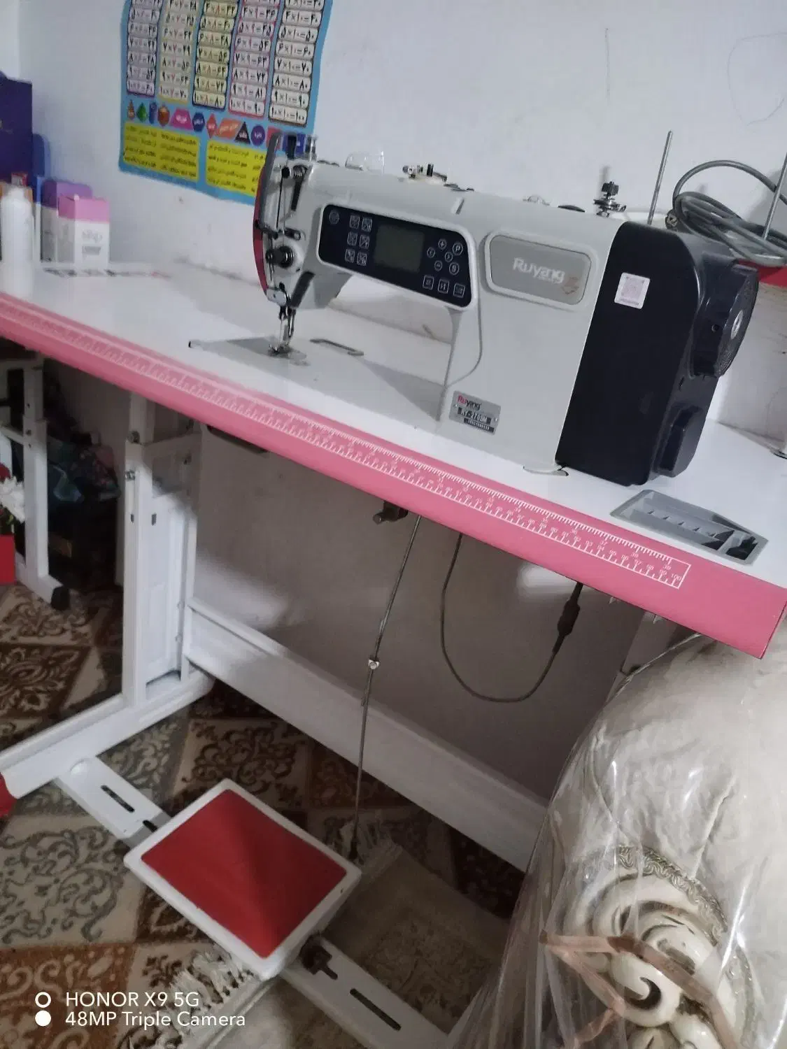 چرخ خیاطی راسته دوز|چرخ خیاطی و ریسندگی|مشهد, بهمن|دیوار