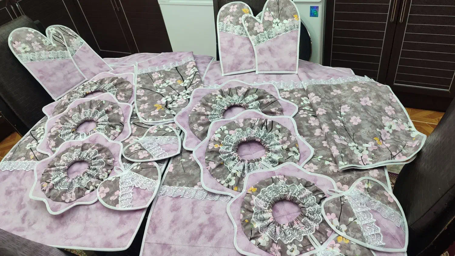 روکش وسایل برقی و سرویس آشپزخانه|سفره، حوله، دستمال آشپزخانه|سرپل ذهاب, |دیوار