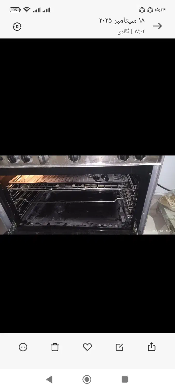 فروش آبگرمکن و اجاق گاز فر دار|اجاق گاز و لوازم برقی پختوپز|خرمآباد, |دیوار