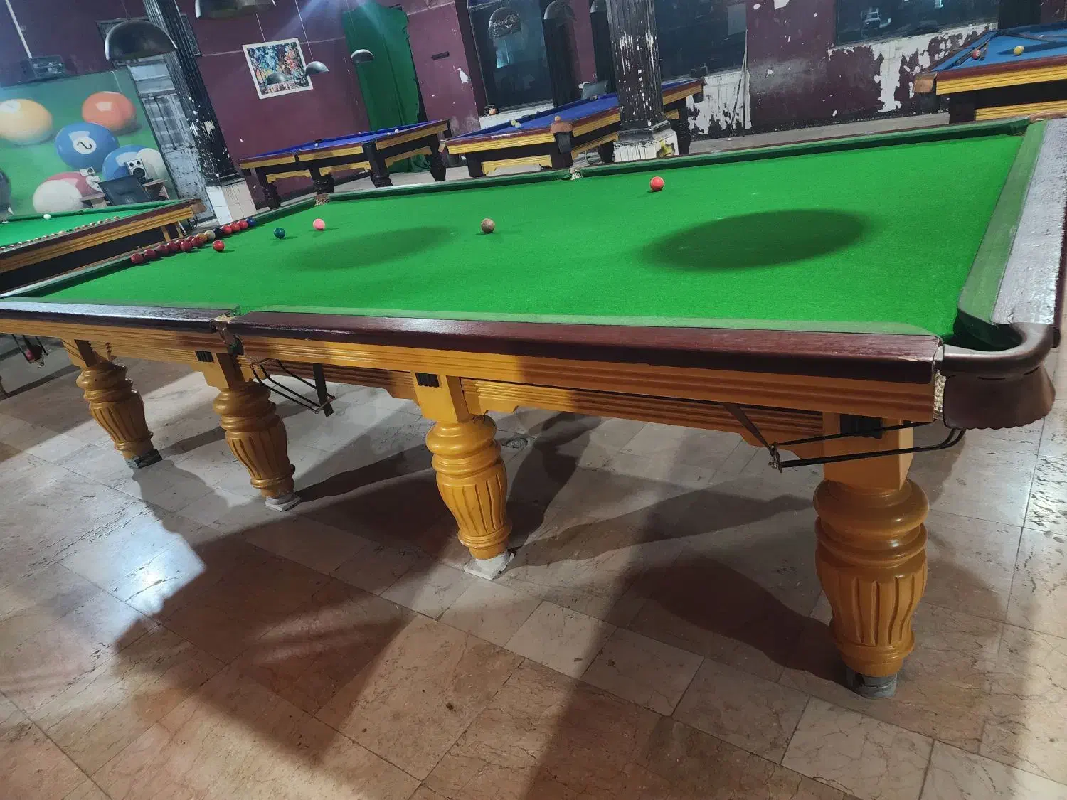 بیلیارد و اسنوکر با تجهیزات کامل فروش یا مشارکت|تجهیزات ورزشی|شیراز, شهرک بهشتی|دیوار