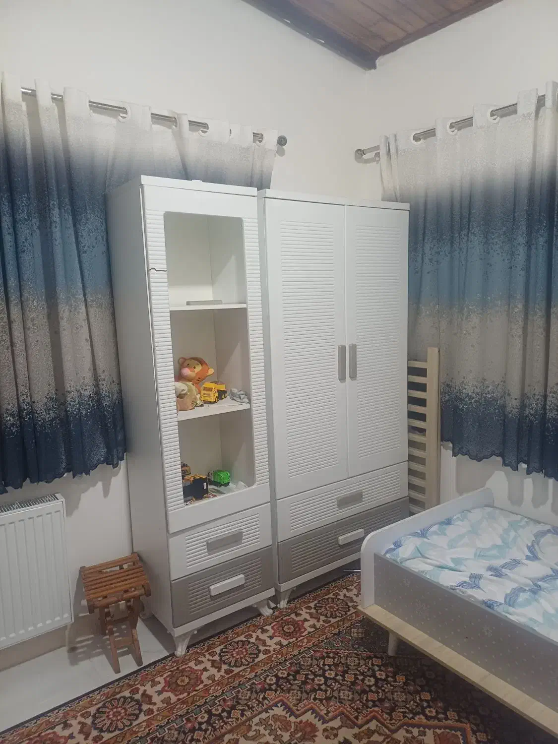 سرویس خواب کودک|تخت و صندلی بچه|سلمانشهر, |دیوار