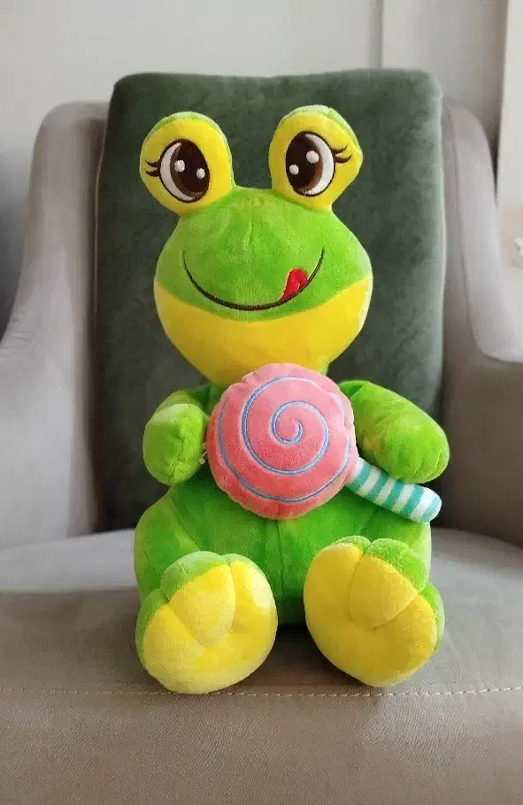 عروسک پولیشی قورباغه آبنباتی خارجی|اسباب‌‌بازی|قم, حنیف نژاد|دیوار