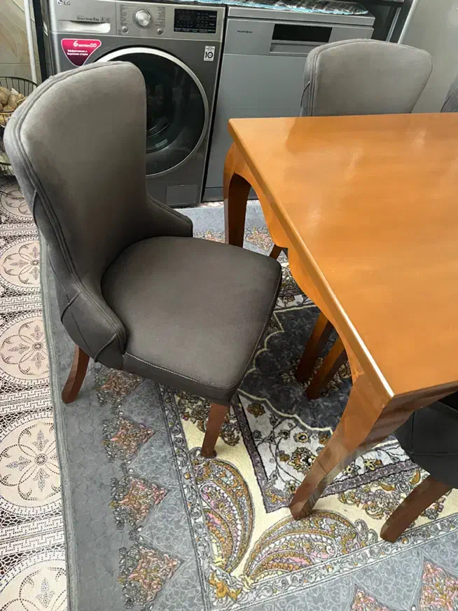 میز ناهارخوری ۶نفره|میز و صندلی غذاخوری|رفسنجان, |دیوار