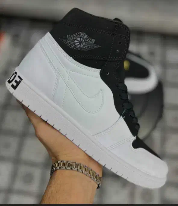 جردن ساق دار سفید مشکی|کیف، کفش، کمربند|گنبد کاووس, |دیوار