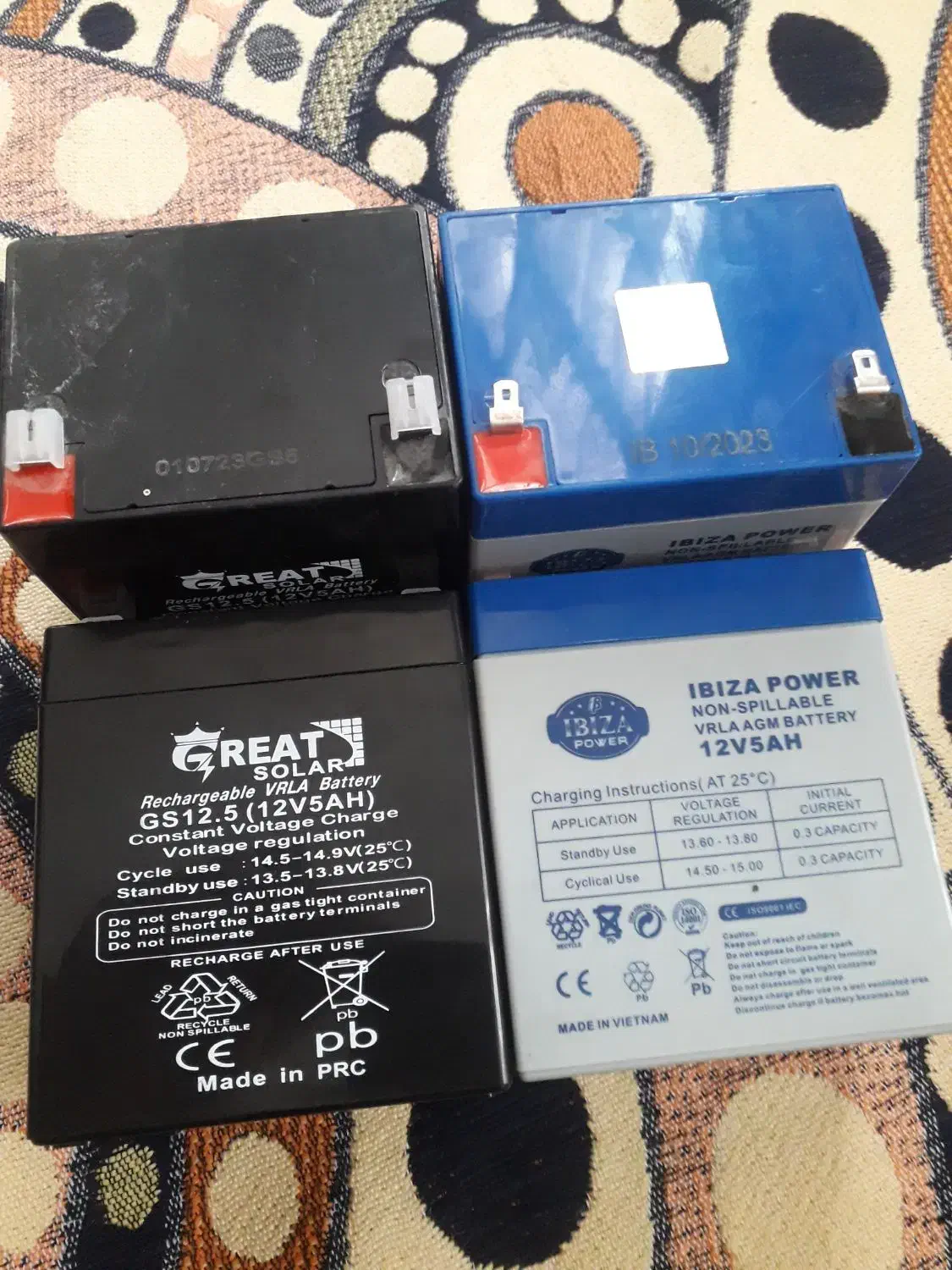 باطری ماشین های شارژی نو|اسباببازی بچه|اردبیل, |دیوار