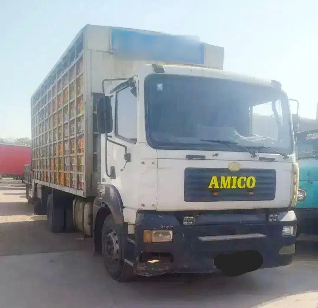 فروش کامیون آمیکو تک باری بی رنگ مدل ۹۲|خودرو سنگین|قزوین, |دیوار