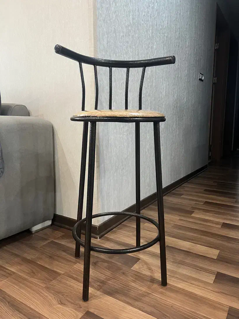 صندلی پایه بلند فلزی|صندلی و نیمکت|گنبد کاووس, |دیوار