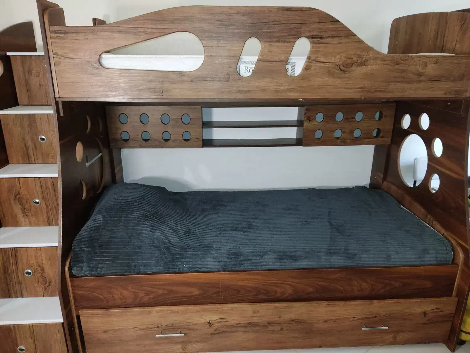 تخت دو طبقهMDF + تخت کشویی مهمان|تخت و سرویس خواب|تهران, مروارید شهر|دیوار