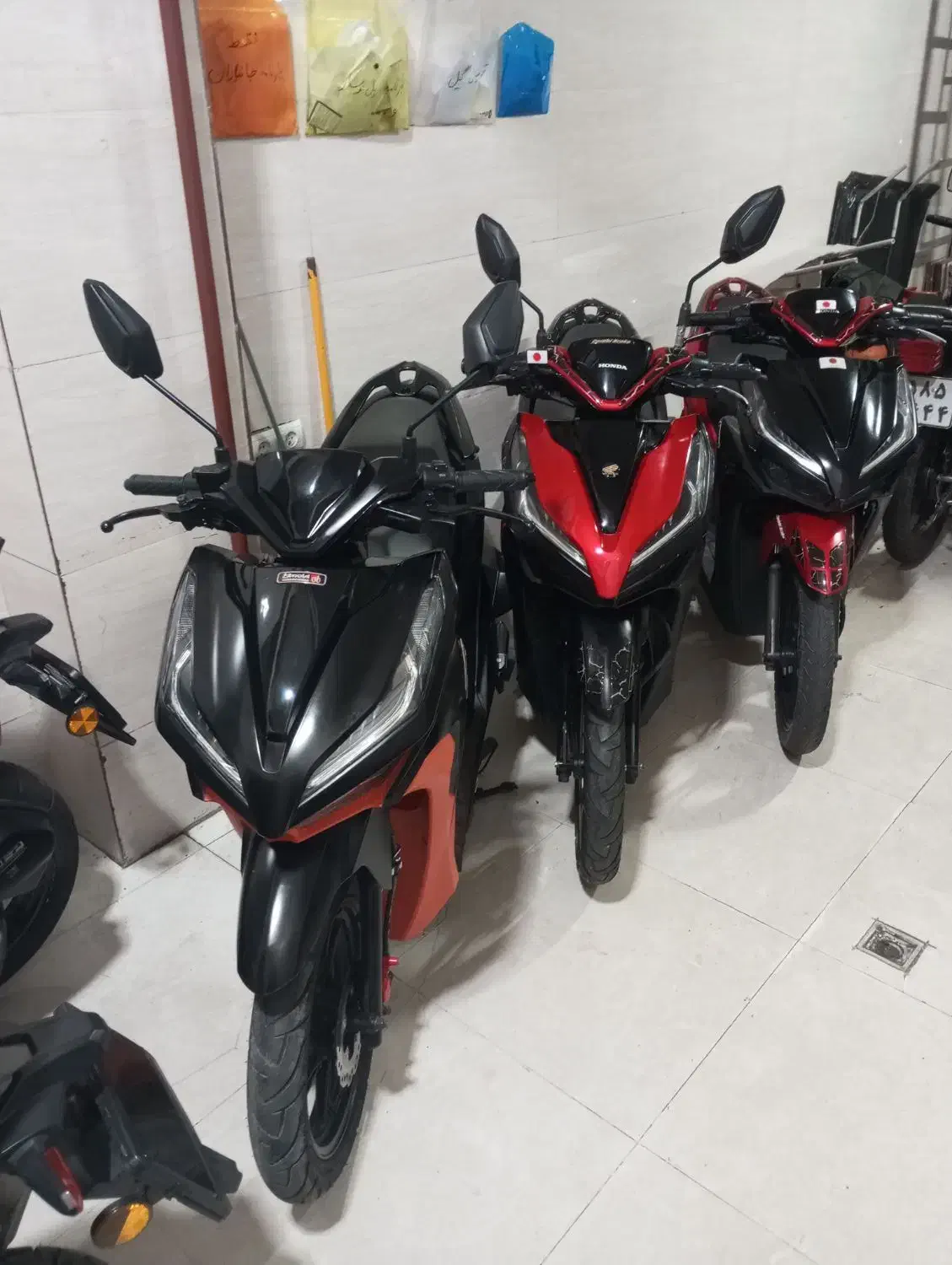 موتور طرح کلیک کویر ایروکس بنلی هندا زیر قیمت همه|موتورسیکلت|رشت, استادسرا|دیوار