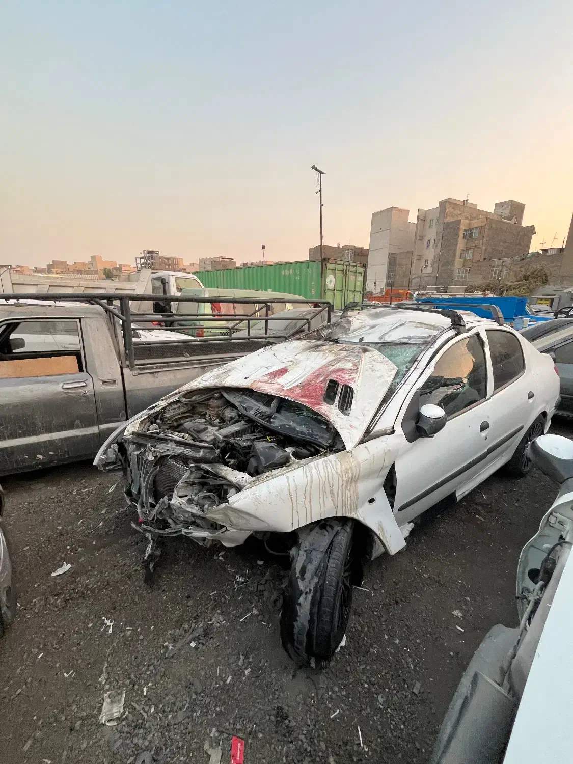 پژو ۲۰۶ sd تصادفی|خودرو سواری و وانت|ری, شهید غیوری (ابن باویه)|دیوار