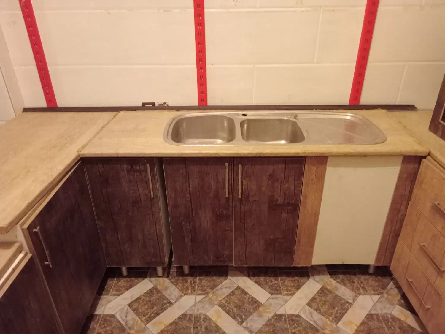 کابینت کارکرده و فر تو کار اخوان به صورت مجزا|مصالح و تجهیزات ساختمان|گیان, |دیوار