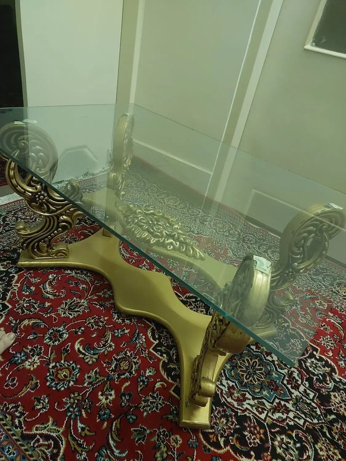 دو عسلی و یک میز بزرگ طلایی|مبلمان خانگی و میز عسلی|تهران, قیام|دیوار
