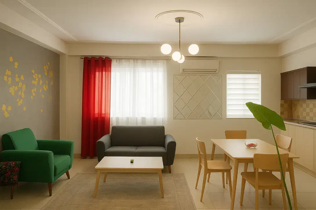 ۵۳ متری کم واحد / دو خوابه / پکیج / پارکینگ|فروش آپارتمان|آستانه اشرفیه, |دیوار