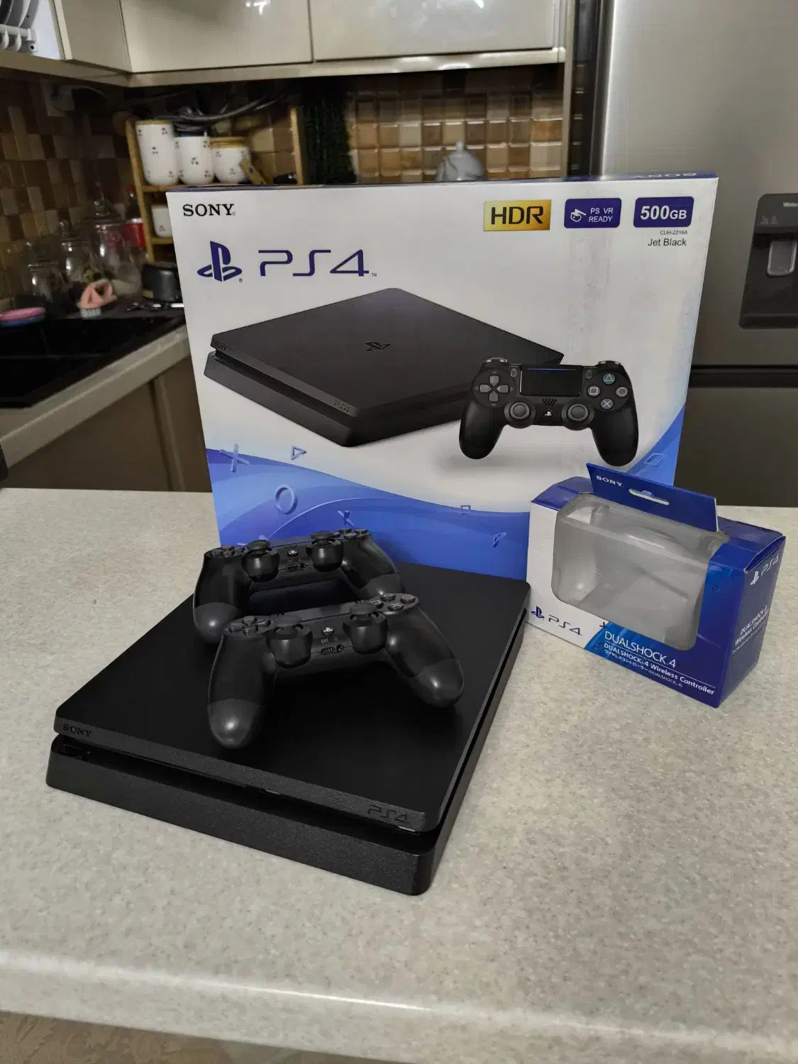 کنسولPS4 SLIM با حافظه 500 دودسته+با بازی وگارانتی|کنسول، بازی ویدئویی و آنلاین|قرچک, پارس سرام|دیوار