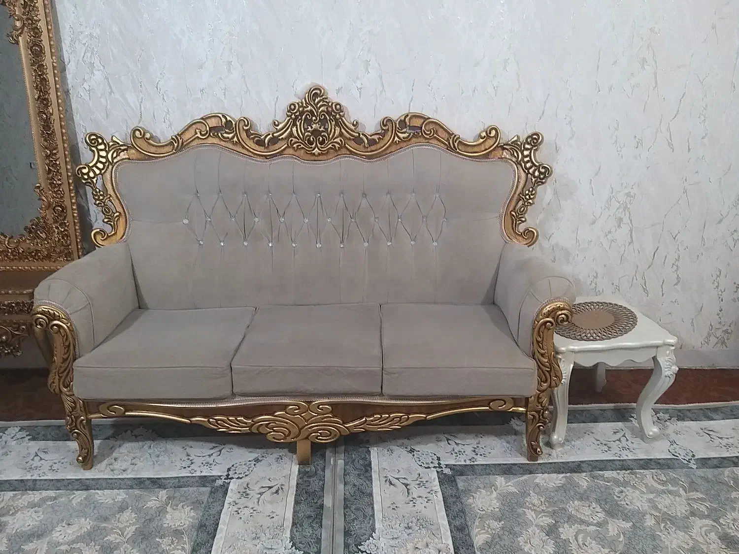 مبل سلطنتی و جلومبلی|مبلمان خانگی و میز عسلی|مهاباد (آذربایجان غربی), |دیوار