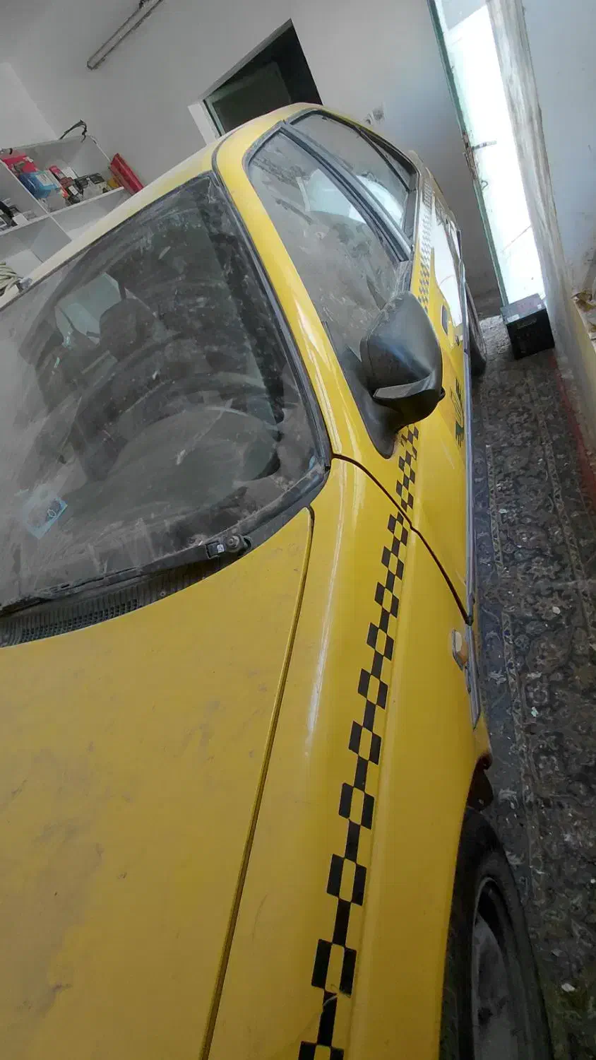 معاوضه زمین و تاکسی ۴۰۵ با مینی بوس یا ای سی زو|خودرو سواری و وانت|تایباد, |دیوار