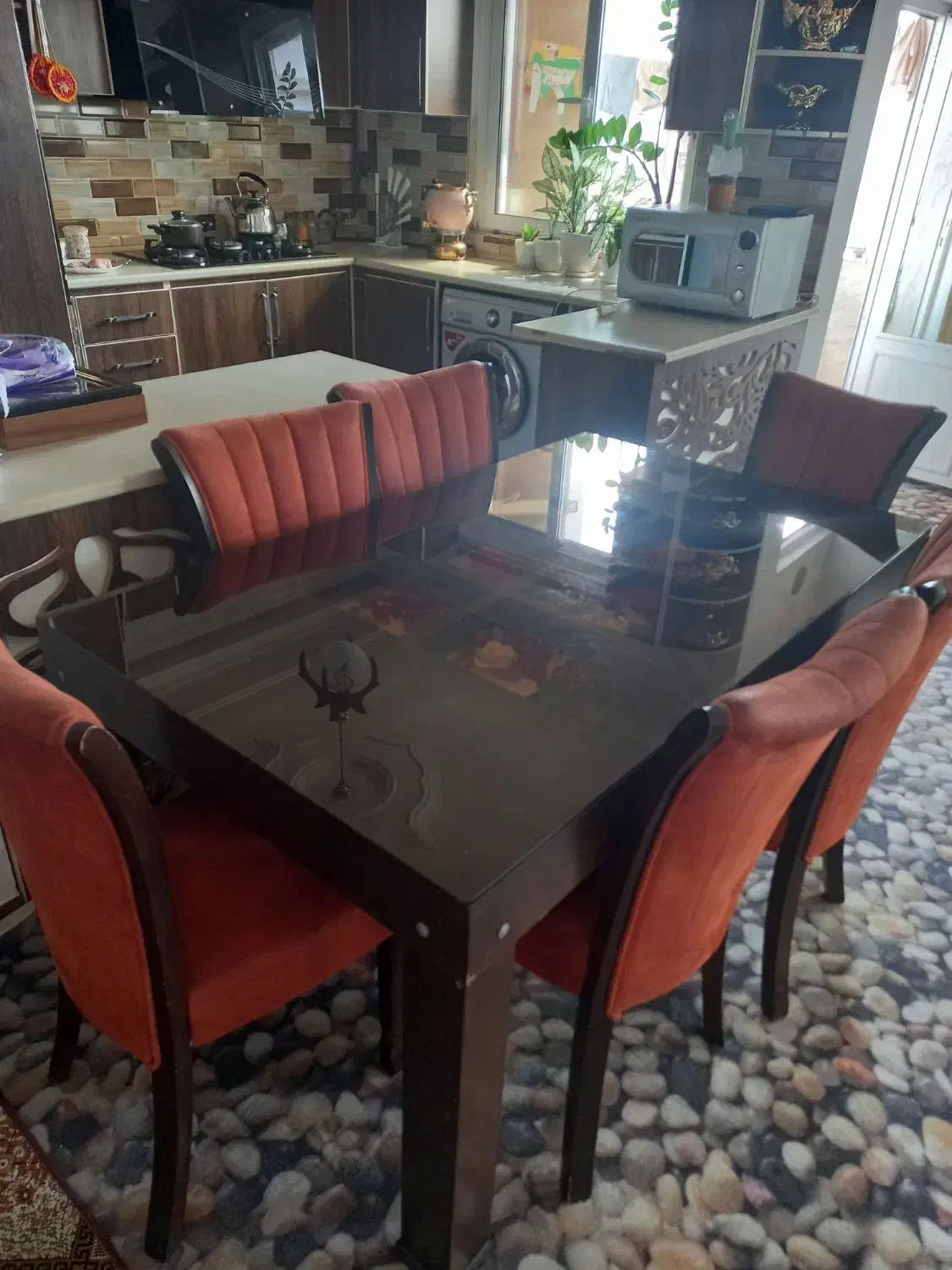 میز ناهار خوری ۶ نفره چستر|میز و صندلی غذاخوری|رشت, گیل|دیوار