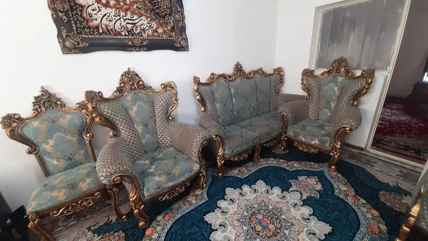 مبل سلطتنی ۹ نفره|مبلمان خانگی و میز عسلی|بروجرد, |دیوار