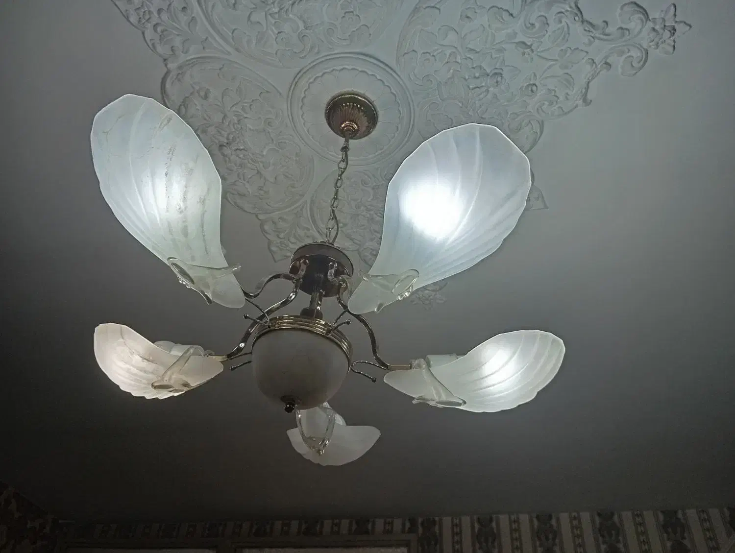 لوستر ۲عدد|لوستر و چراغ آویز|بابلسر, |دیوار